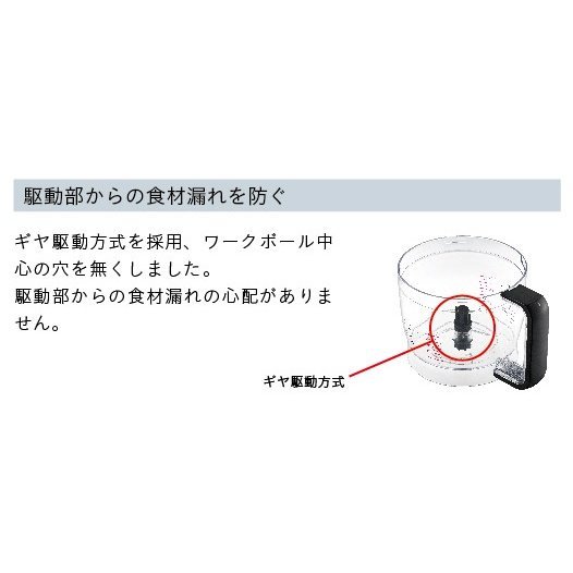 マルチシェフ 2.0Lコンパクトフードプロセッサー