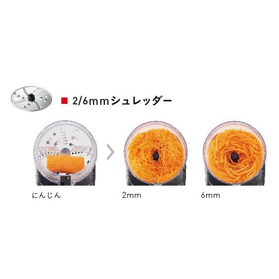 マルチシェフ 2.0Lコンパクトフードプロセッサー
